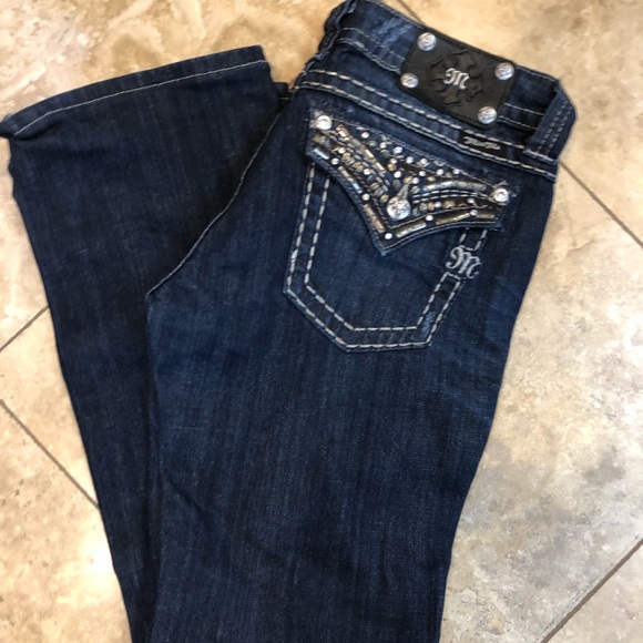 Miss Me Denim - Miss Me Boot Cut Embellished Jeans Size 29